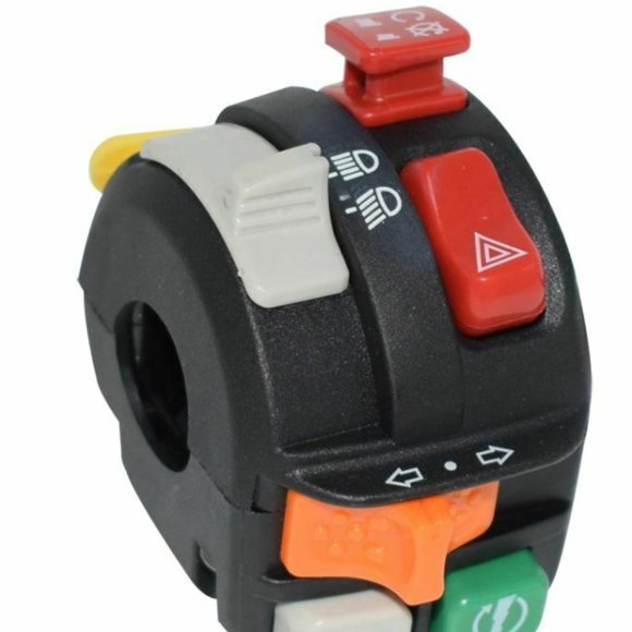 7/8" 22mm Motorcycle Handlebar Control Switch - Picture 4 of 6